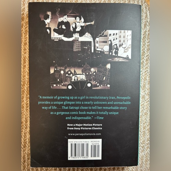 Persepolis: The complete graphic novel soft cover Iranian woman’s memoir euc - Picture 2 of 4